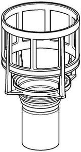 GROHE Austauschsitz 43542 für Spülkasten – Ventilsitz mit O-Ring für Wandeinbau 6–9 l