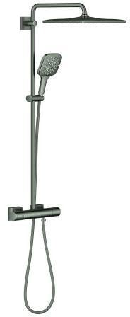 GROHE Rainshower SmartActive 310 Cube Duschsystem mit Thermostatbatterie – CoolTouch & EcoJoy