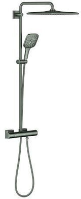 GROHE Rainshower SmartActive 310 Cube Duschsystem mit Thermostatbatterie – CoolTouch & EcoJoy