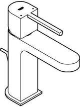 GROHE Plus Einhand-Waschtischbatterie S-Size Chrom – SilkMove & EcoJoy