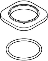 GROHE Rosette 106016 in Chrom – Passgenaue Abdeckung für Armaturen