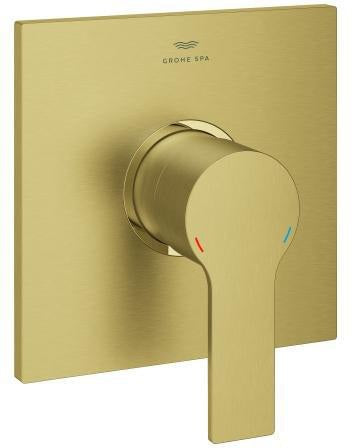 GROHE Allure Einhand-Brausebatterie Fertigmontageset – cool sunrise gebürstet, für Rapido SmartBox