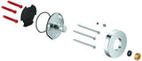 GROHE Brausestangenhalter 48279 Chrom für Duschsysteme mit Thermostatbatterie – Wandmontage