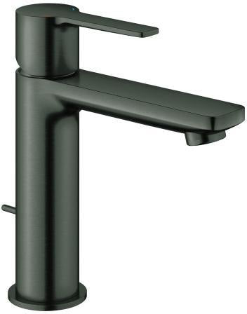 GROHE Lineare Einhand-Waschtischbatterie S-Size mit Temperaturbegrenzer und SilkMove Technologie in Chrom