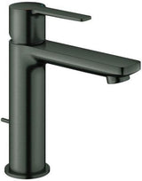GROHE Lineare Einhand-Waschtischbatterie S-Size mit Temperaturbegrenzer und SilkMove Technologie in Chrom