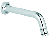 GROHE Universal Wandauslaufventil 20203, Ausladung 185 mm, Chrom – Wasser sparen am Waschtisch
