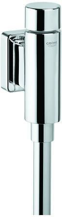 GROHE Rondo Urinal-Druckspüler 37339 mit integrierter Vorabsperrung, chrom