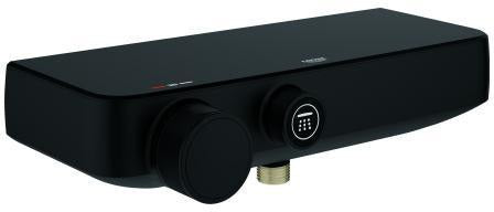 GROHE Grohtherm SmartControl Thermostat-Brausebatterie – Wandmontage, phantom black