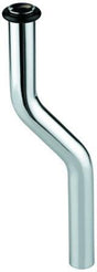 GROHE Urinal-Spülrohr 37039, 200 mm, Messing verchromt, Kröpfung 40 mm