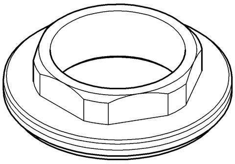 GROHE Schraubring 64571 – Original Ersatzteil für Armaturen-Zubehör