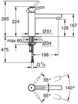 GROHE Concetto Einhand-Spültischbatterie mit mittelhohem Auslauf, chrom – 31128_1