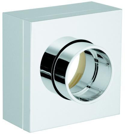 GROHE S-Anschluss 47824 Chrom – 1/2" x 3/4" mit Schalldämpfer & Rosette