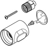 GROHE Grohtherm 500 Temperaturwählgriff 49178 – Chrom, mit 38 °C Temperatursperre