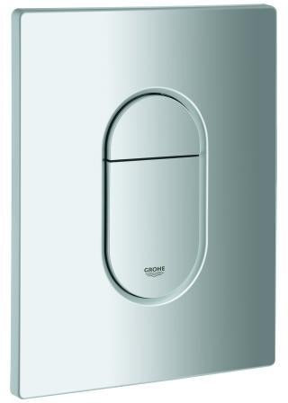GROHE Arena Cosmopolitan WC-Betätigung 38844 – Pneumatisch, Chrom, 2-Mengen-Technik