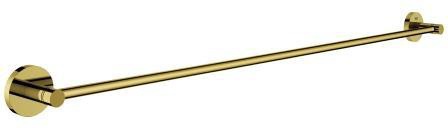 GROHE Essentials Badetuchhalter 800 mm – Verchromter Metall-Handtuchhalter mit verdeckter Befestigung
