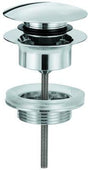 GROHE Ablaufgarnitur 65807 mit Klickverschluss für Waschtische, Chrom