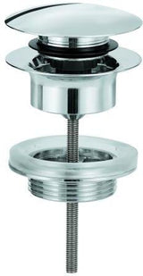 GROHE Ablaufgarnitur 65807 Phantom Black – Klickverschluss für Waschtische