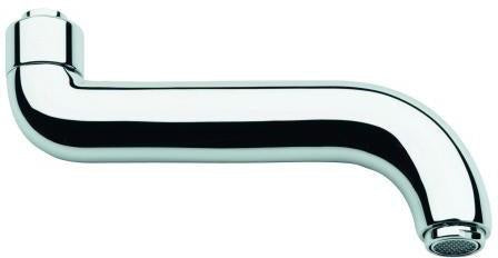 GROHE Auslauf 42133 für Europlus E Wand-Thermostat 160 mm chrom – S-Auslauf, drehbar
