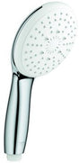 GROHE Handbrause Tempesta 110 mit 3 Strahlarten und EcoJoy – Chrom, 7,4 l/min