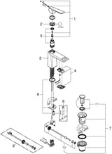 GROHE Allure Brilliant Einhand-Waschtischbatterie M-Size mit Zugstangen-Ablaufgarnitur Chrom