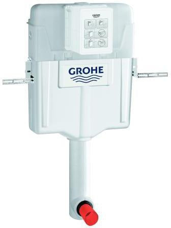 GROHE WC-Spülkasten GD 2 Wandeinbau 6–9 l einstellbar mit Start/Stopp- oder 2-Mengen-Funktion