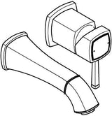 GROHE Grandera 2-Loch-Waschtischbatterie Wandmontage Fertigmontageset Chrom
