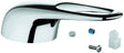 GROHE Hebel 46942 Chrom – Offener Metall-Hebelgriff für Einhand-Waschtischbatterien
