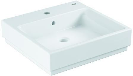 GROHE Cube Keramik Aufsatzwaschtisch 100 cm mit PureGuard und Überlauf – alpinweiß