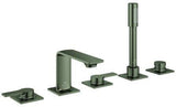 GROHE Allure 5-Loch-Wannenkombination cool sunrise gebürstet – Fliesenbankmontage