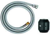 GROHE Brauseschlauch 48472 für Spültischbatterien, 1425 mm, Chrom, mit Gewicht