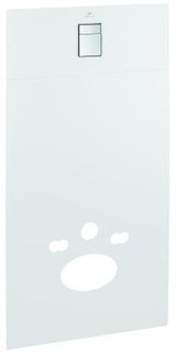 GROHE Glas-Designmodul 39980 für Rapid SL und Uniset in Moon White – 8 mm Sicherheitsglas