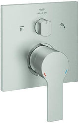 GROHE Allure Einhandbatterie Fertigmontageset – 3-Wege-Umstellung, cool sunrise gebürstet