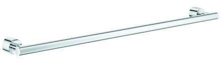 GROHE Atrio Badetuchhalter 600 mm – Hochwertiger Handtuchhalter aus Messing mit verdeckter Befestigung und Chrom-Oberfläche
