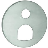 GROHE Rosette 49117 rund für Einhandmischer-Fertigmontagesets – Chrom, FastFixation, LongLife
