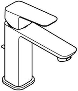 GROHE Cubeo Einhand-Waschtischbatterie M-Size mit Zugstangen-Ablaufgarnitur in Chrom