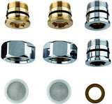 GROHE Anschlussverschraubung 47473 mit Rückflussverhinderer – Chrom