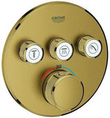 GROHE Grohtherm SmartControl Unterputz-Thermostat 3 Ventile hard graphite