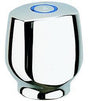 GROHE Griff 45180 für Florida – Chrom, Temperaturanzeige rot/blau, einzeln verpackt