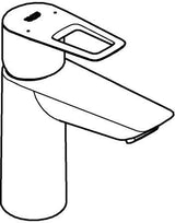 GROHE BauLoop Einhand-Waschtischbatterie M-Size Chrom – SmoothControl & EcoJoy