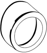 GROHE Rosette 45664 für Kopfbrause, 70 mm, Chrom – Armaturen-Zubehör