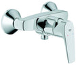 GROHE BauFlow Einhand-Brausebatterie Wandmontage chrom – SmoothControl & Rückflussverhinderer