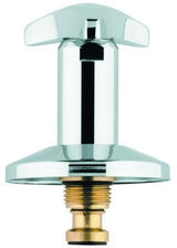 GROHE Oberteil 11502 für UP-Ventile – Trecorn-Griff, rote Markierung, 1/2 Zoll, chrom