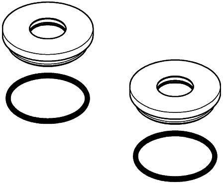 GROHE Griffring 101309 – Chrom-Armaturen-Zubehör für Bad und Küche