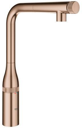 GROHE Essence SmartControl Spültischbatterie L-Auslauf ausziehbar chrom