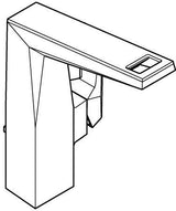 GROHE Allure Brilliant Private Collection Einhand-Waschtischbatterie L-Size mit White Attica Caesarstone Einlage