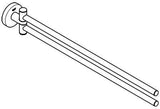 GROHE Handtuchhalter Essentials 40371_1 2-armig schwenkbar Metall 450mm Chrom