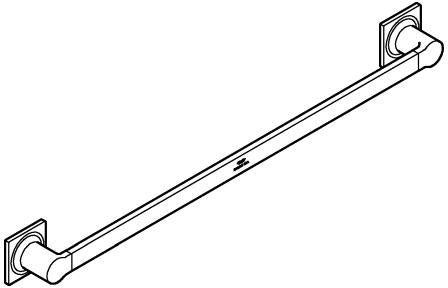 GROHE Allure Badetuchhalter 625 mm cool sunrise gebürstet mit verdeckter Befestigung