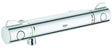 GROHE Grohtherm 800 Thermostat-Brausebatterie – Wandmontage, chrom, SafeStop