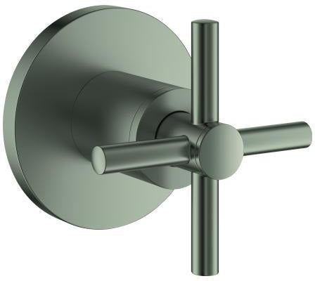GROHE Unterputzventil-Oberbau Atrio Kreuz-Griff Chrom – Hochwertiger Aufbauteil mit Abdeckrosette