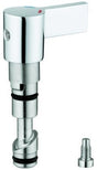 GROHE Mischwelle mit Hebel 42363 Chrom – Präzise Temperaturregelung mit Rot/Blau-Anzeige